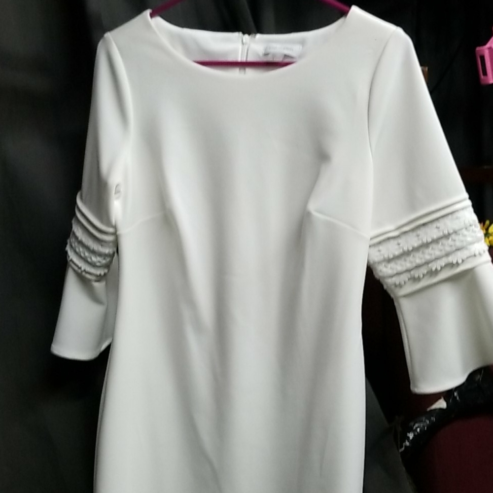 Calvin Klein white dress